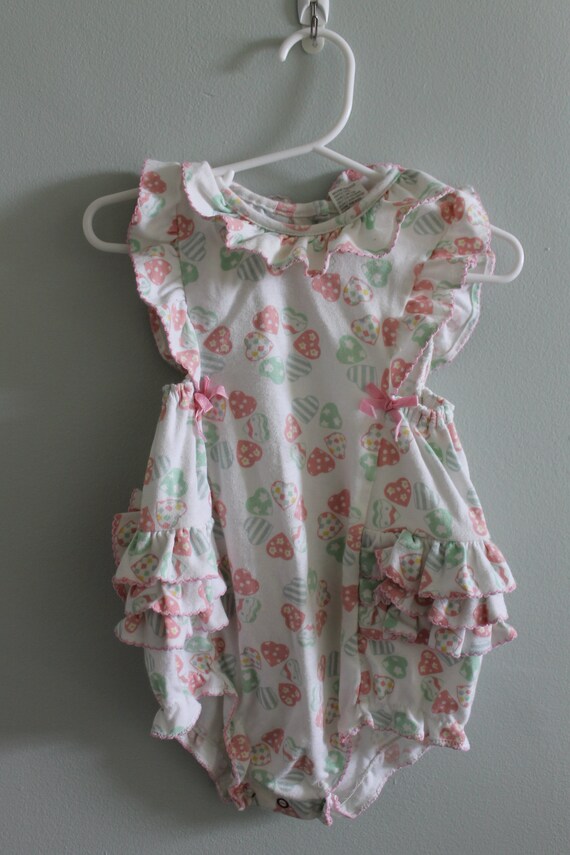 pastel baby romper