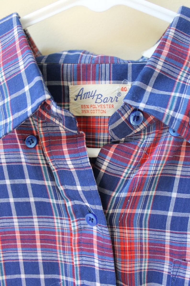 Vintage Button Down men/'s 40 Plaid straight from poopaw/'s closet