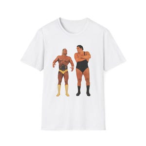 WrestleMania III Shirt | Hulk Hogan vs Andre The Giant | Retro 80s WWF Wrestling Legends Tee | Vintage Wrestling Fan Gift