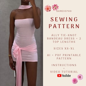 Vestidos e tops curtos tomara que caia | Tamanhos do PP ao GG | Ideal para iniciantes