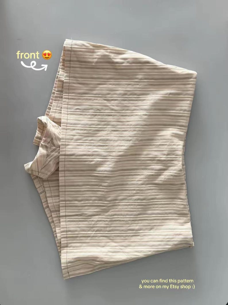 Halter Top and Micro Skort Sewing Pattern | Sizes XXS–XL | Two-Piece Set | image 10