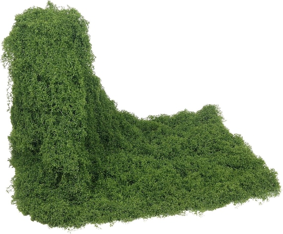 Fake Moss Rug Roll 12x71in Artificial Moss Mat Dark Green Faux Grass Blanket for Planters DIY Fairy Garden Decor Wedding Table Runner