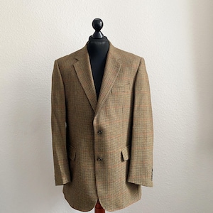Burberrys Tweed Coat - Etsy