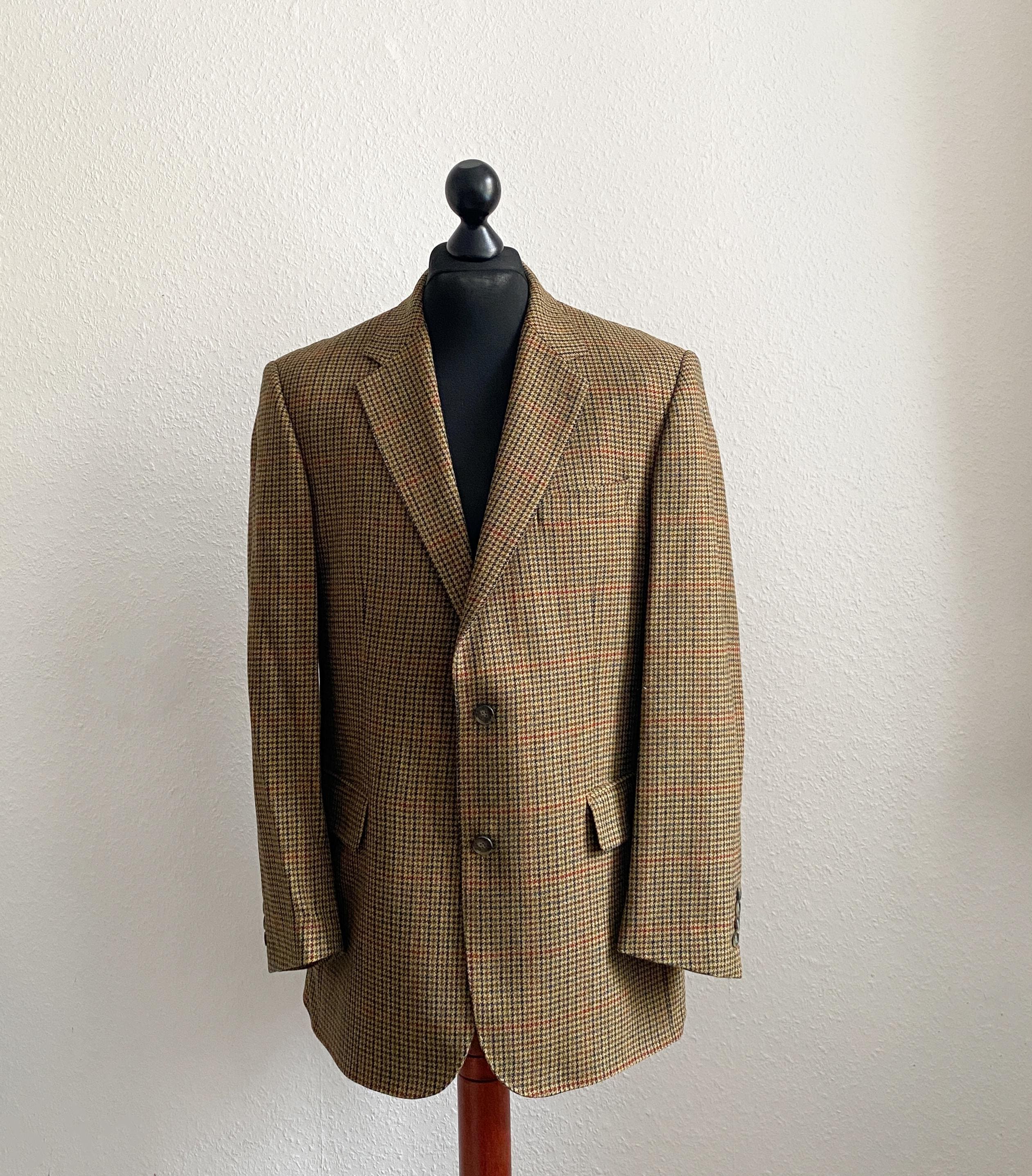 Vintage Burberry Coat Tweed - Etsy