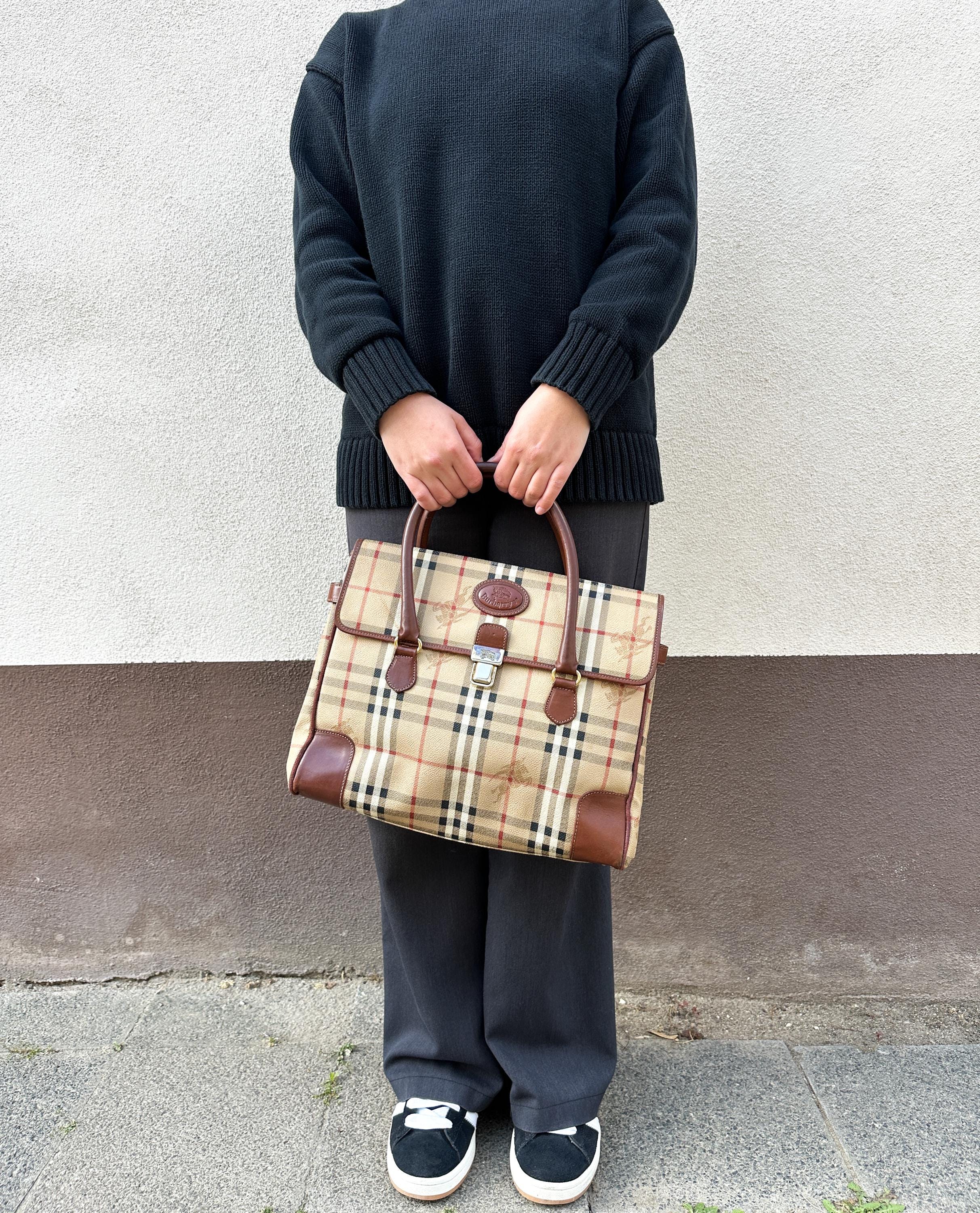 Vintage Burberry Bag, Burberrys, Bag, Women's Bag, Handbag