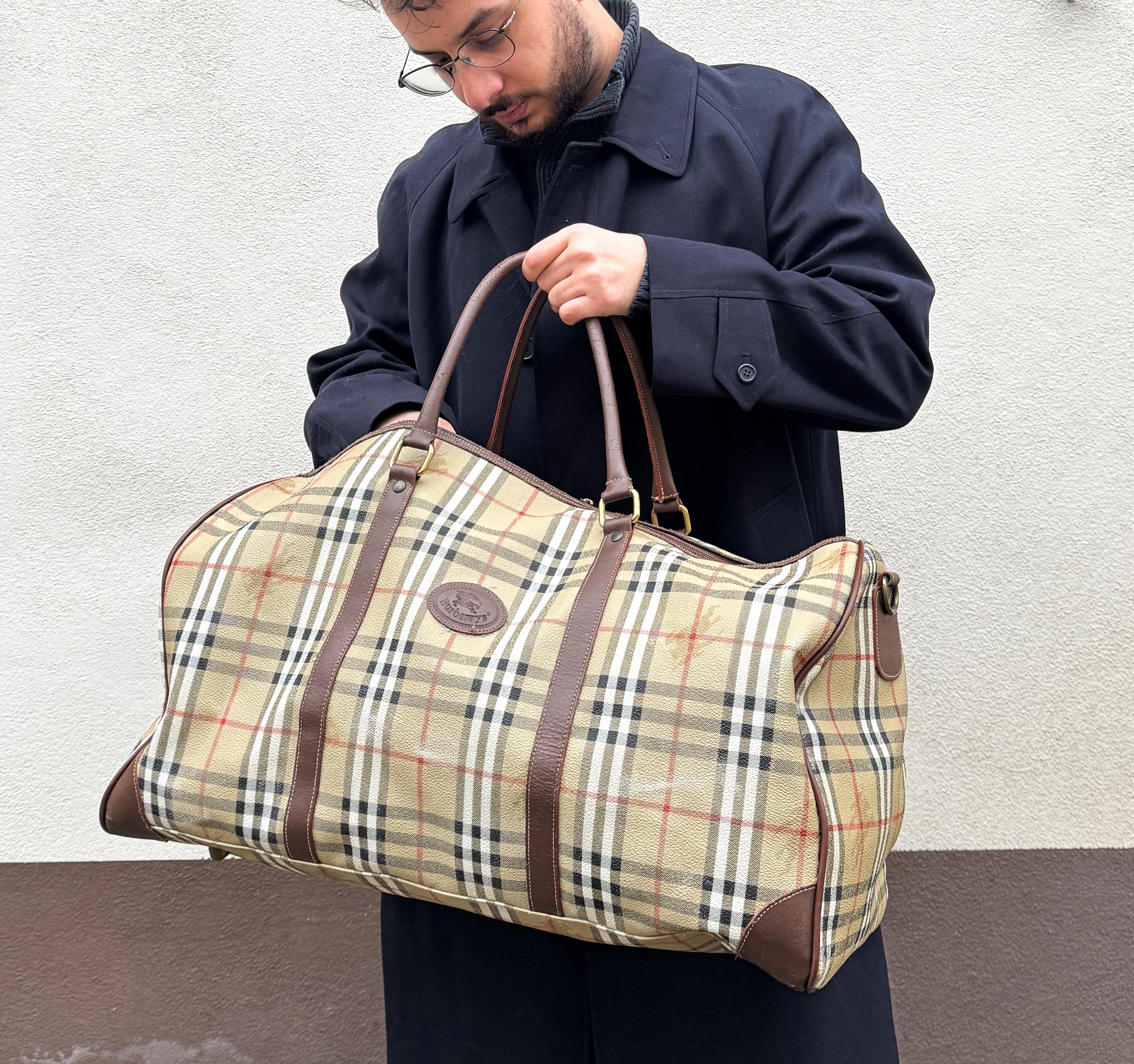 Burberry Boston Bag - Etsy