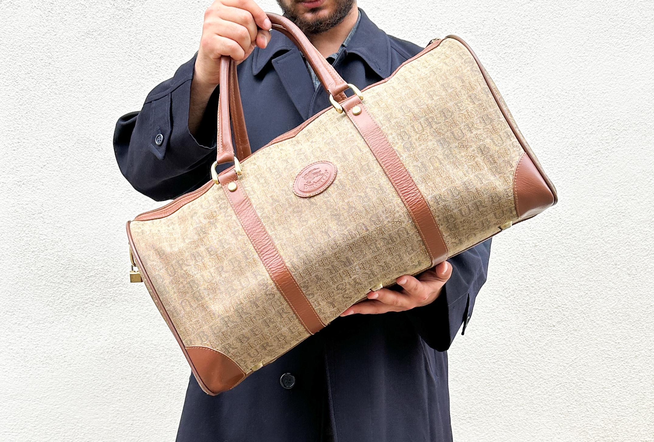 Burberry Boston Bag - Etsy Canada