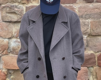 Cappotto vintage, cappotto invernale, vintage, cappotto, cappotto vintage, cappotto di lana nuova, cappotto oversize, cappotto marrone, cappotto retrò, vintage, cappotto da detective