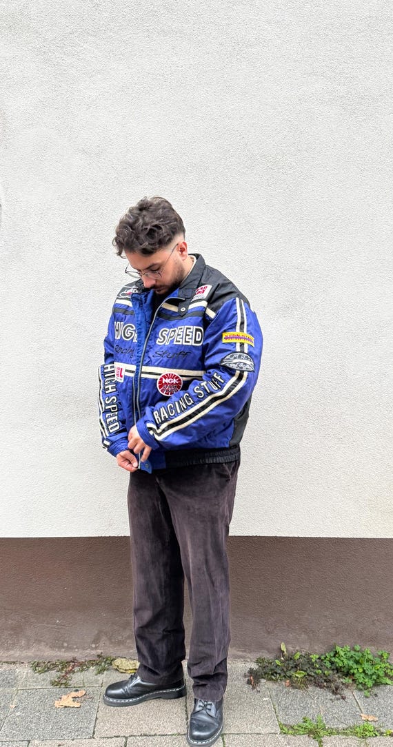 Vintage Jacke,Oversize Blaue,Blaue Jacke, Vintage oversize Jacke,Blaue Jacke,Jacke,Vintage,Vintage Mantel,Herren Jacke, Vintage Herren Jacke