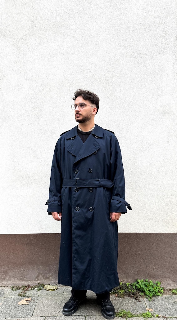 Vintage Trench Coat, Burberry, Burberry Trench Coat, Men's Trench