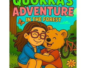 Children's Story and Coloring Book - Fun Activity Book for Kids - Learn and Color
