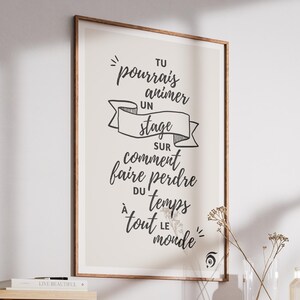 Office humor poster – Funny and quirky poster – Original gift idea for colleagues