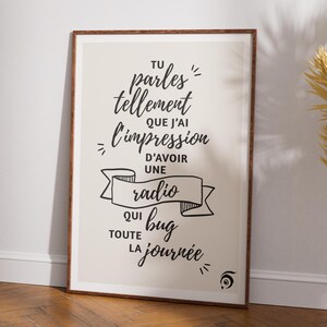 Office humor poster – Funny and quirky poster – Original gift idea for colleagues