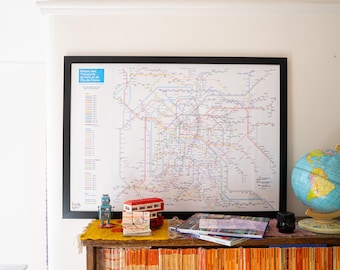 Paris Map (London style)