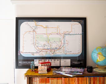 Barcelona Map (Paris style)