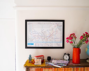 Barcelona Map (London style)