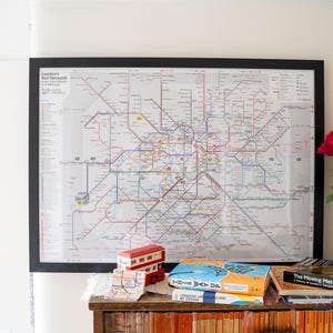 Mapa de Londres (estilo berlinés)