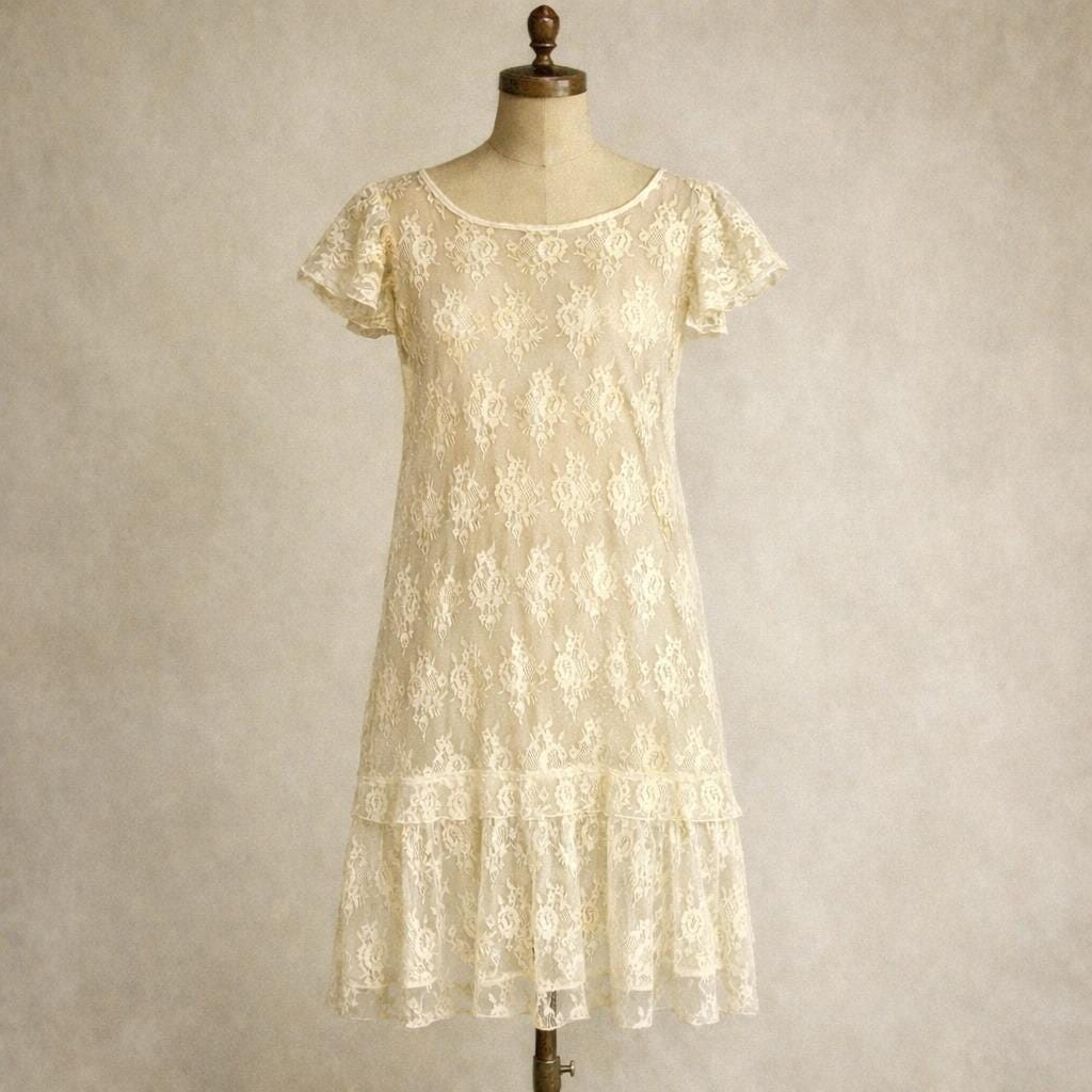 ivory vintage wedding dresses Gorgeous Ivory Tulle A-line Spaghetti Straps Lace Wedding Dresses, MW806