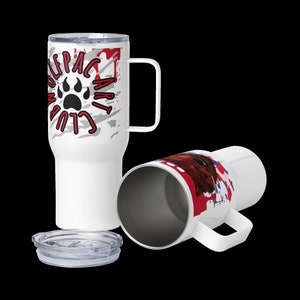 Wolfpac Art Club Tumbler Mug.