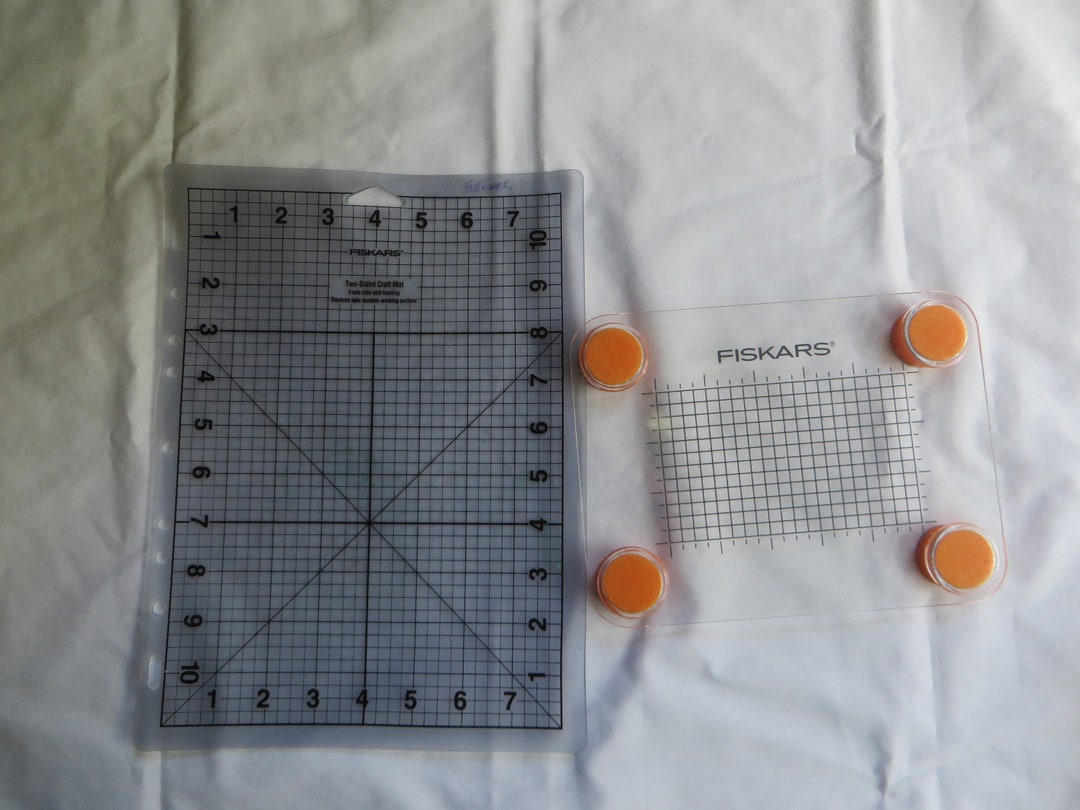Fiskars Cutting Mat, Fiskars, Cutting Mat, Clear Sticker Mount, Rubber