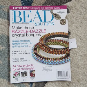 Bead and Button Magazines, magazine, bead, button, February, April, June, August, October, December image 2