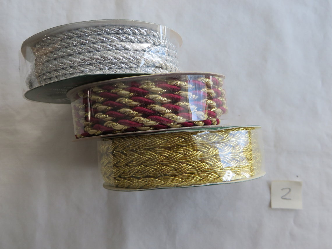 Variety of Stylit Sequins Trim it Up Woven Ribbon Offray Etsy