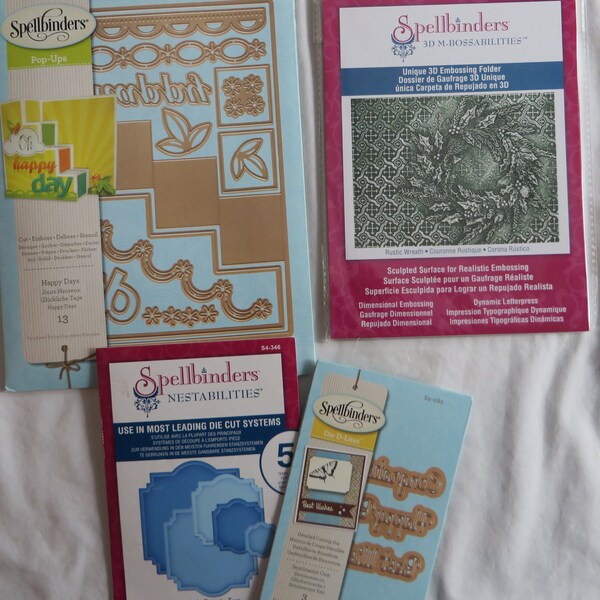 Die De Découpe Spellbinders 'Window One' - Métal - Pour Scrapbooking/cartes - Neuf (BNIP)