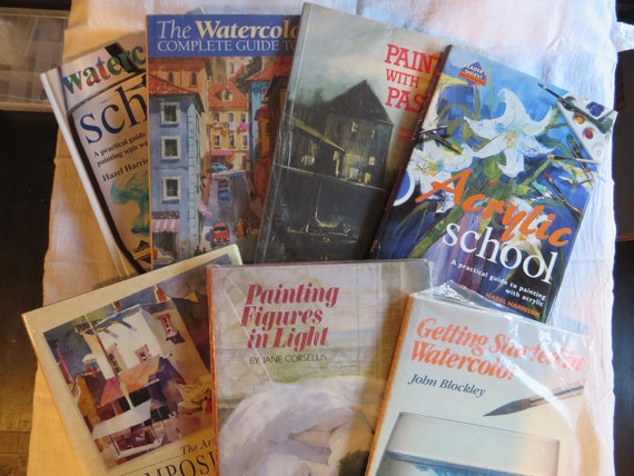 Books, Paint, Watercolor, Pastels, Acrylic, Composition, School, Softcover  and Hardcover, Hard Cover, Soft Cover 