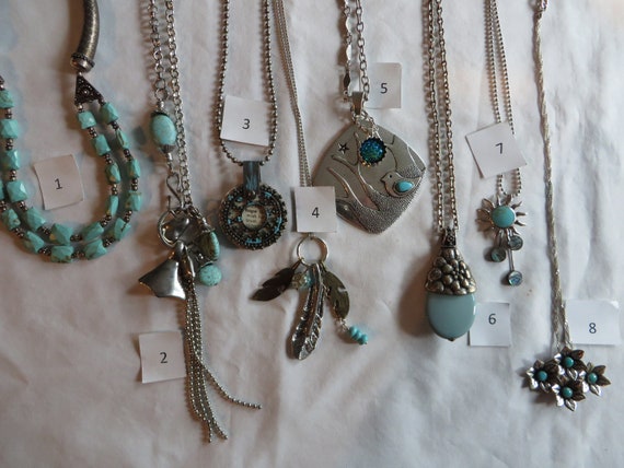 Etsy 2024 turquoise necklace