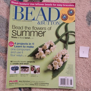 Bead and Button Magazines, magazine, bead, button, February, April, June, August, October, December image 8