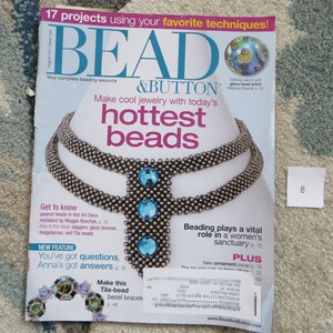 Bead and Button Magazines, magazine, bead, button, February, April, June, August, October, December image 9