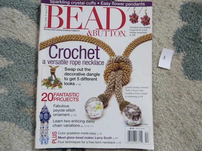 Bead and Button Magazines, magazine, bead, button, February, April, June, August, October, December image 4
