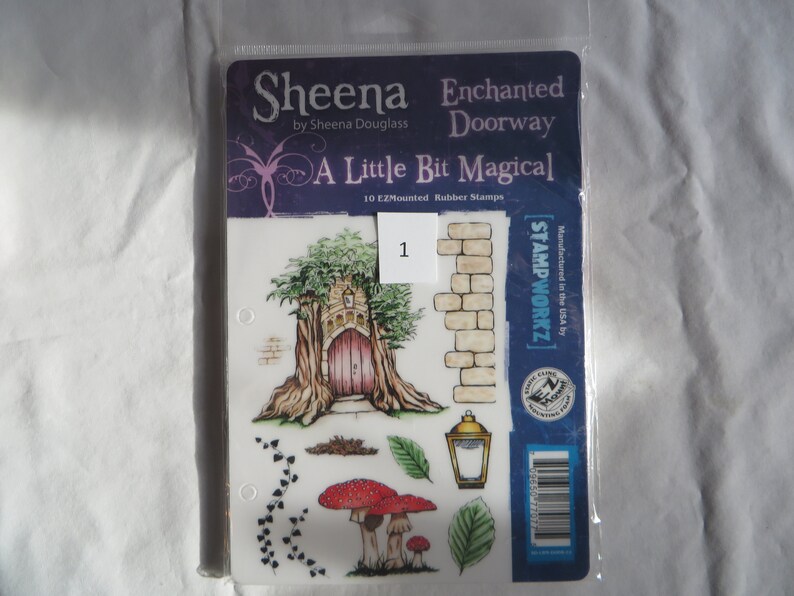 Blossoms and Blessings Enchanted Doorway Insightful Meadows Unity Stamps Pinescape Sheena