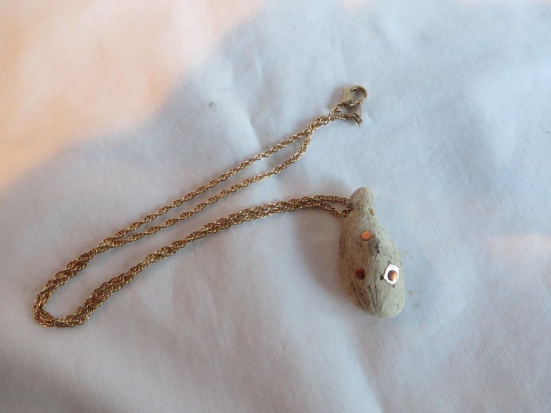18 Driftwood Necklace Pendant Driftwood Necklace Rose Gold Chain