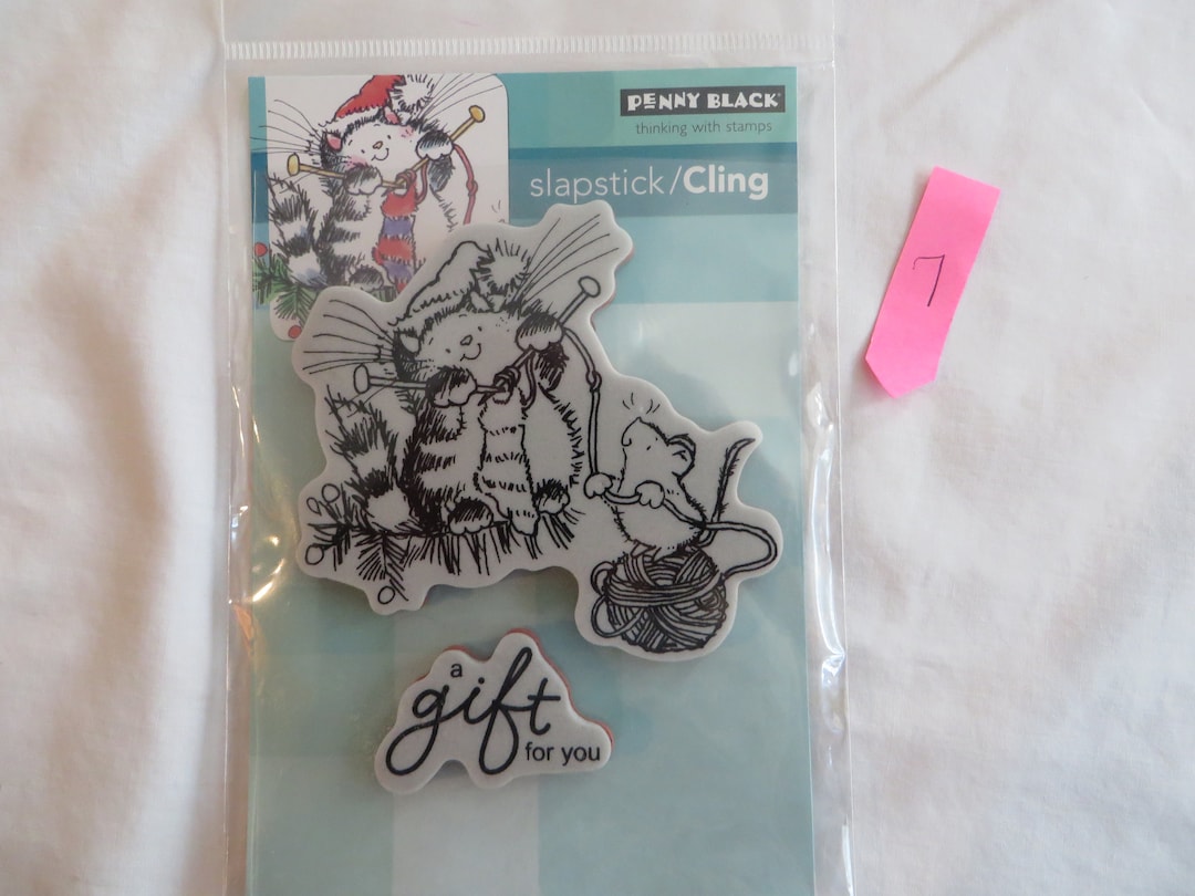Penny Black, Clear Stamps, Cling, Slapstick, a Gift for You Etsy