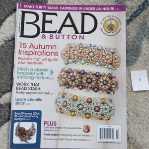 Bead and Button Magazines, magazine, bead, button, February, April, June, August, October, December image 6