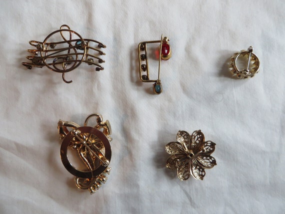 Variety of Vintage Pins Music Notes Pin Vintage Pin Music - Etsy