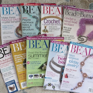 Bead and Button Magazines, magazine, bead, button, February, April, June, August, October, December image 1