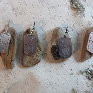 Driftwood Necklaces, necklace, tag, driftwood, dandelion, fern