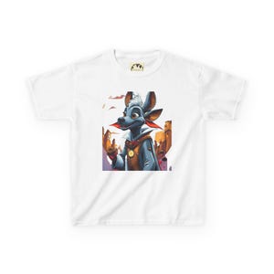 Cartoon Character Kids T-Shirt: Whimsical Graphic Tee