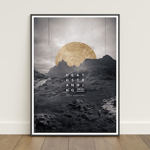 Death Stranding Poster | Norman Reedus Wall Art | Game Print