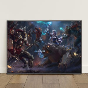 Dota 2 Poster | Defense of the Ancients Wall Art | Game Print #4