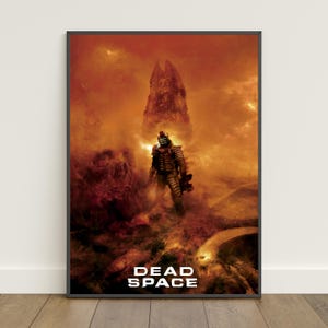 Dead Space Poster | Isaac Clarke Wall Art | Game Print