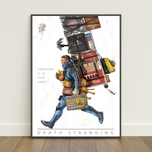 Death Stranding Poster | Norman Reedus Wall Art | Game Print #3