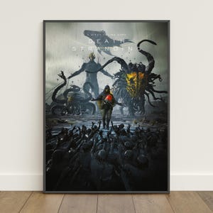 Death Stranding Poster | Norman Reedus Wall Art | Game Print #2