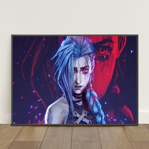 Arcane Poster | Jinx Wall Art | Game Print #7