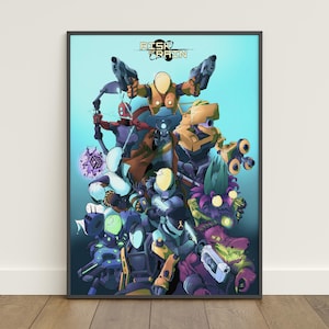 Regengefahr Poster | Kommando Wandkunst | Spiel Print #2