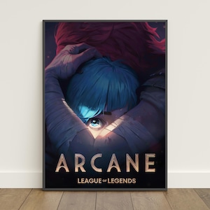 Arcane Poster | Jinx Wall Art | Game Print #4
