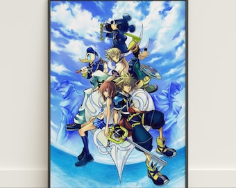 Kingdom Hearts II - Poster 13x19 - Etsy