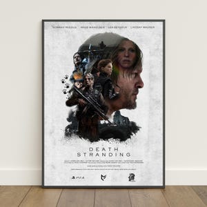 Death Stranding Poster | Norman Reedus Wall Art | Game Print #4